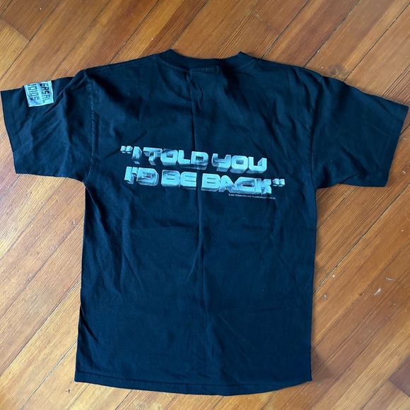 Vintage Terminator , I told you I’d be back Tee ; T2 amazing fresh graphic Large - Picture 5 of 6